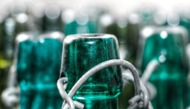 Upcycled Glass Jars